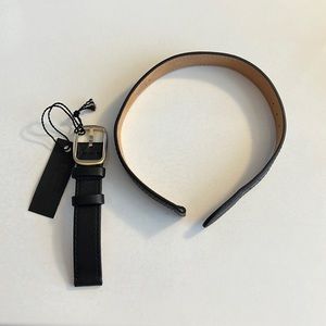 Shinola leather wrap strap